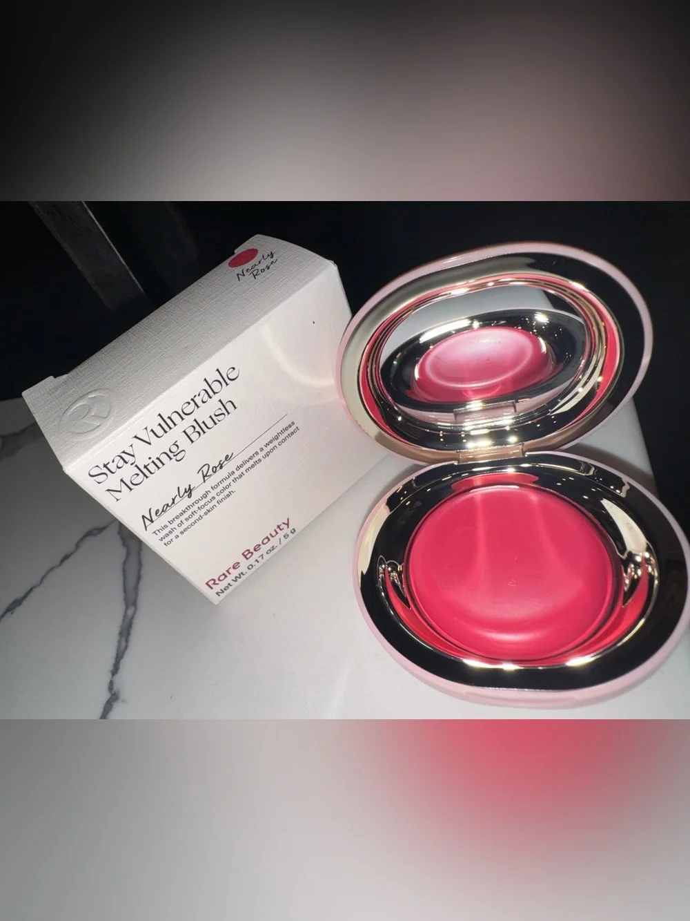 Rare Beauty Stay Vulnerable Melting Cream Blush-Shade NEARLY ROSE